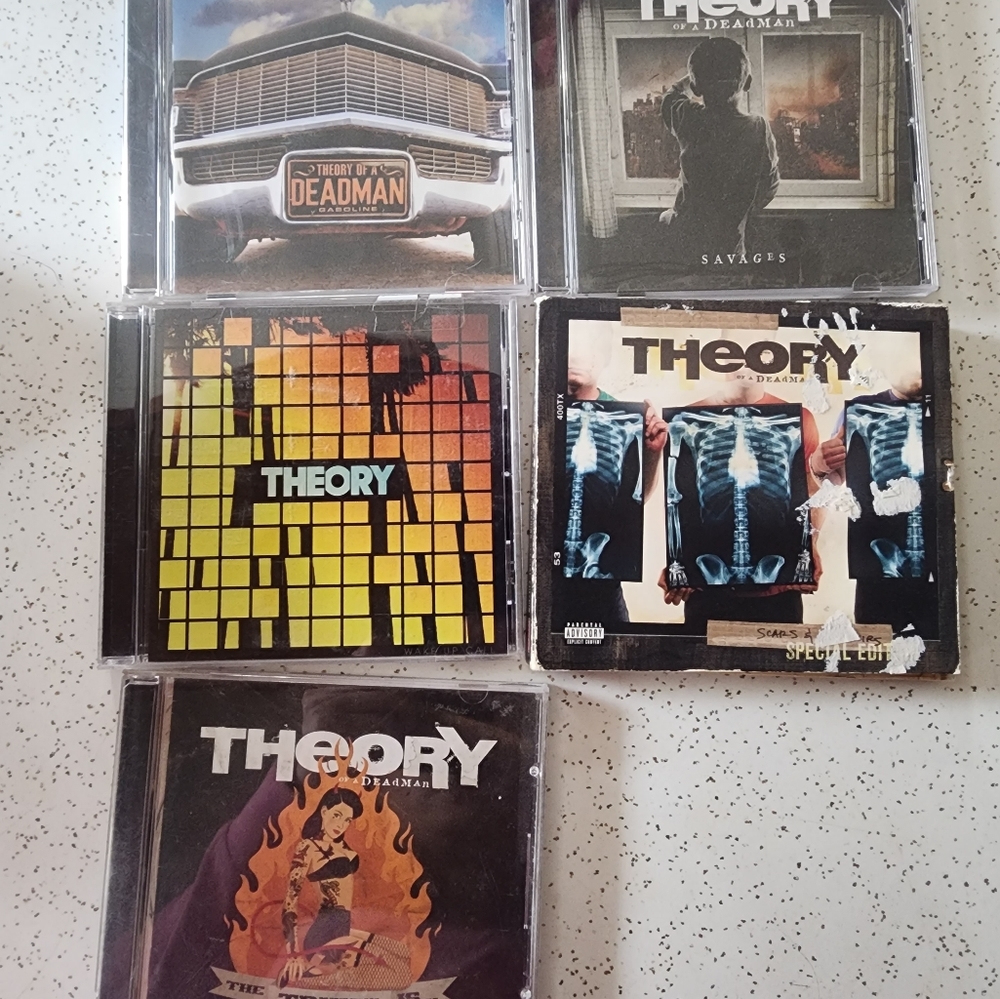 Theory of a deadman cd Lot